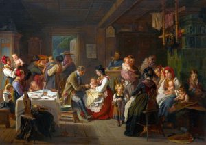 friedrich_adolph_hornemann_-_vaccination_contre_la_variole_a_la_campagne_-_a_vaccination_against_smallpox_in_-_meisterdrucke-1401408