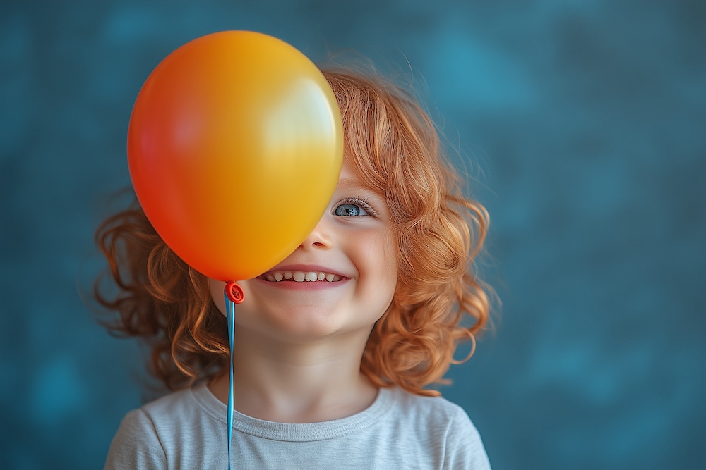 la joie d'un enfant